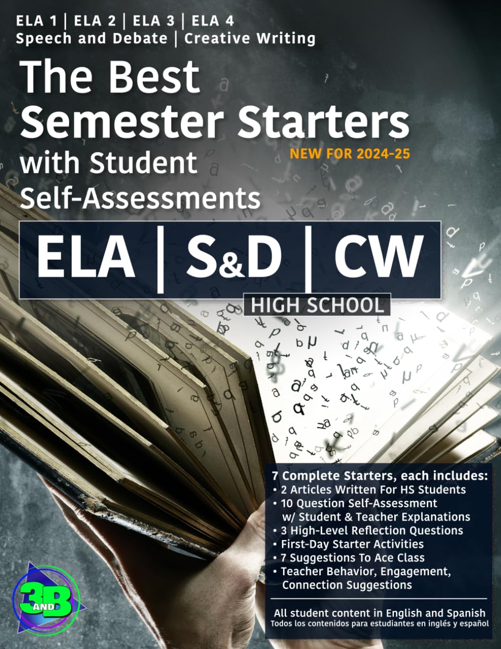 Cover of The Best New Semester Starters – English Language Arts (ELA)