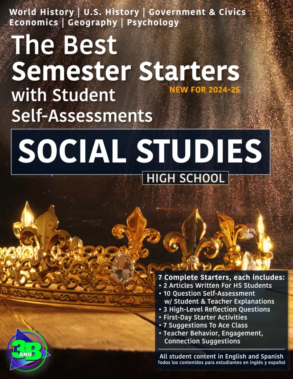 Cover of The Best New Semester Starters – Social Studies