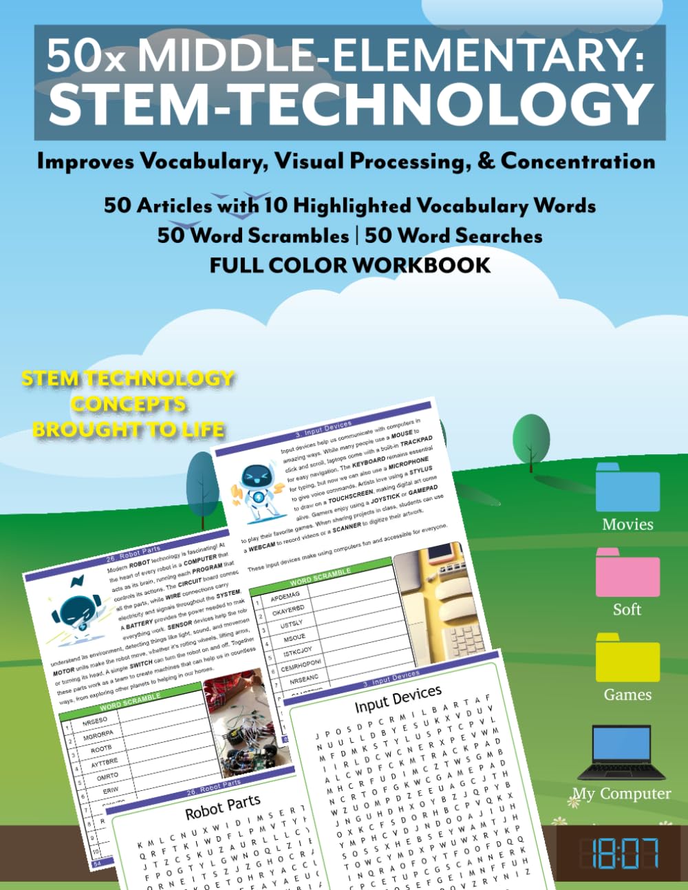 Cover of 50x Middle Elementary: STEM-Technology