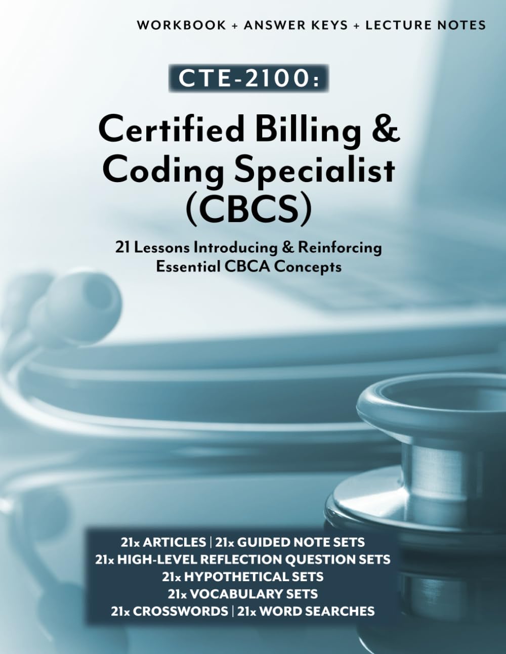 Cover of CTE-2100: Certified Billing and Coding Specialist (CBCS)